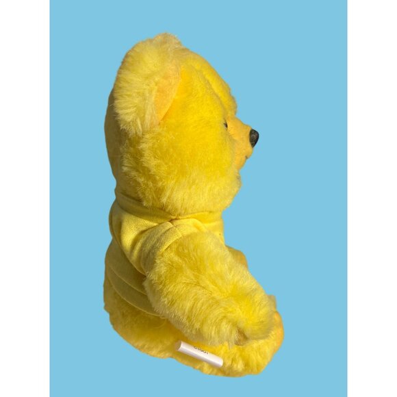 Crayola Burger King Plush Yellow Teddy Bear 1986 Vintage - Picture 7 of 12